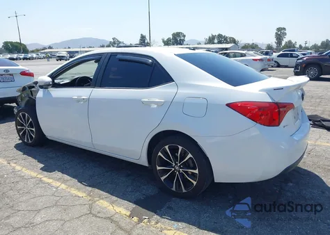 2018 Toyota Corolla Xse z USA, uszkodzony, nr VIN 2T1BURHE2JC002888
